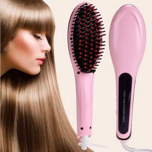 Electric Hair Straightener Brush Pakistan