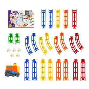 Tumble Track Train Play Set With Lights And Sound Roller Pakistan