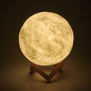 3D Magical Moon LED Night Light Desk Lamp Pakistan