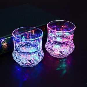 LED Flashing Glowing Water Liquid Glass Pakistan