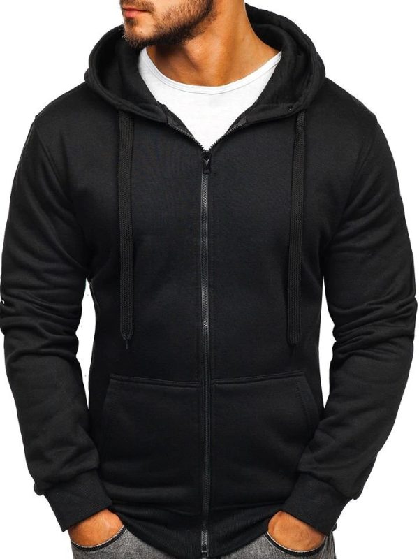 Men's Casual Zipper Hoodies Sweatshirts Male Pakistan