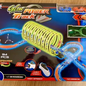 Remote Control Glow Power Track Set Luminous Playing Toy Pakistan