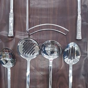 Stainless Steel Cutlery Set With Holder Stand Pakistan