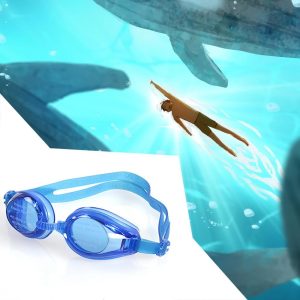 Swimming Glasses Adjustable Professional Goggles Protect Children Pakistan