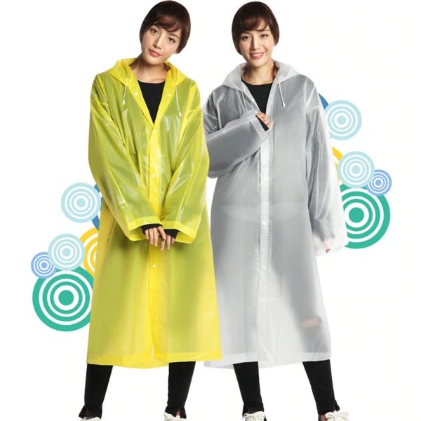 Universal Waterproof Transparent Hoodie Raincoat