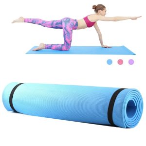 Yoga Mat Fitness Pad Thick Foam Non Slip Exercise Pakistan