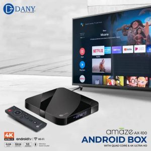 Amaze AX 100 4K Android TV Box Pakistan