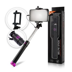 Folding Wired Selfie Stick Handheld Monopod Pakistan