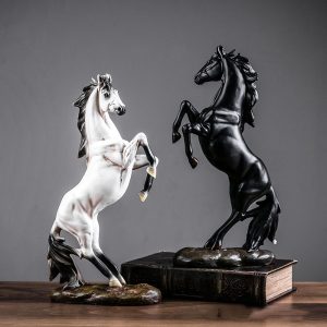 Horse Sculpture Animal Statue European Modern Art Home Pakistan