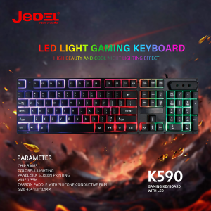 Jedel LED RGB Backlight Wired Gaming Keyboard Pakistan