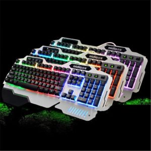 Midio RGB Backlight Semi Mechanical Gaming Keyboard Pakistan