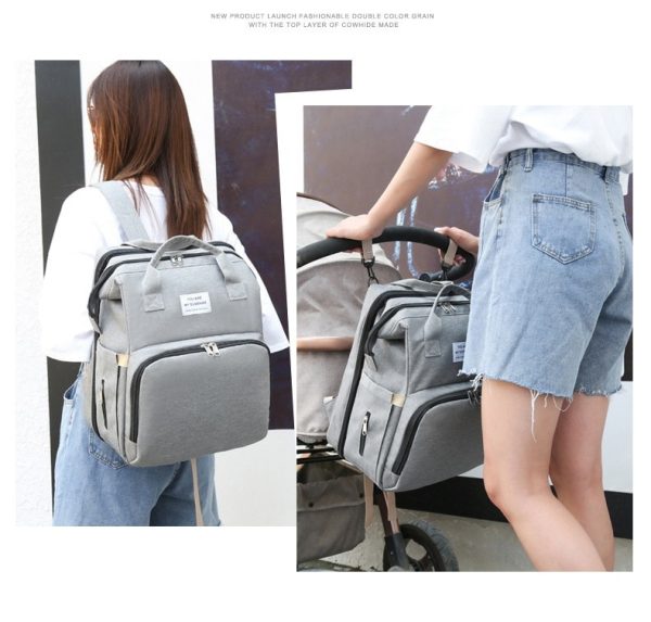 Multi-Function Portable Folding Diaper Bag Mummy Baby Travel Pakistan