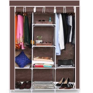 Storage Wardrobe Model Shelf Rack Fancy And Foldable Pakistan
