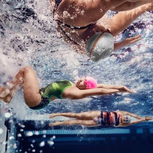 Unisex Ear Protection Bathing Silicone Swimming Cap Pakistan