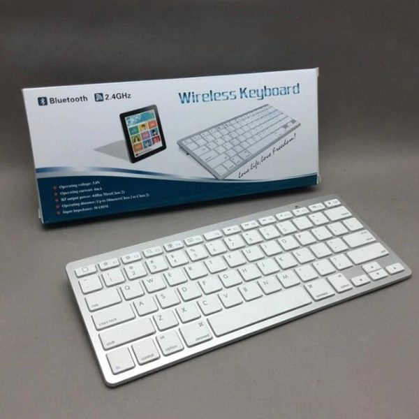 Wireless Bluetooth Keyboard Ultra Thin Mini Silent Office Keyboard Pakistan