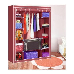 Portable Fabric Wardrobe For Section Pakistan